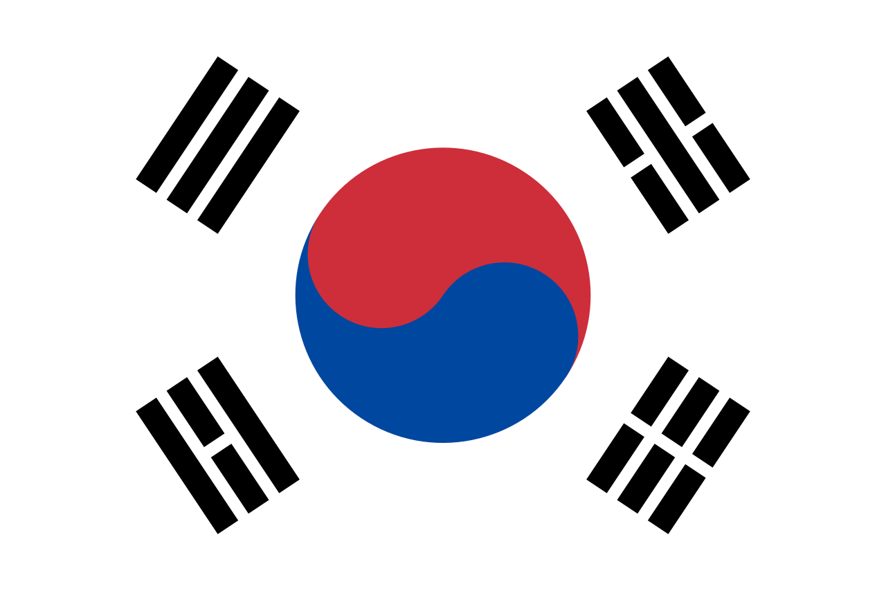 Drapeau de Corée Drapeau de Corée
